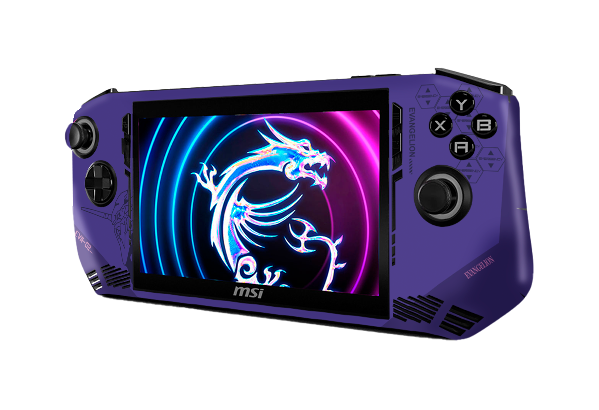 Evangelion Eva 01 Skin MSI Claw A1M Xonebrand