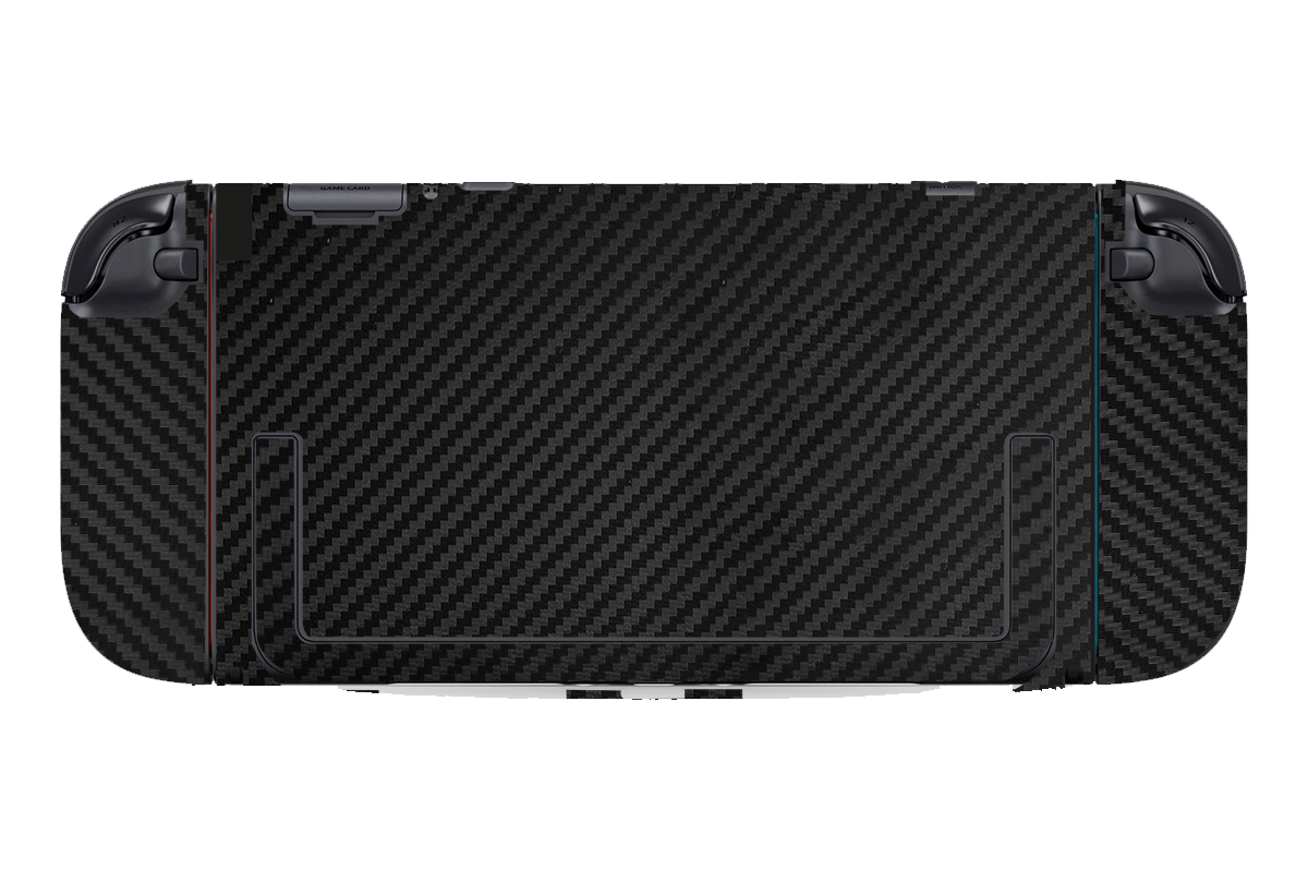 Fibra Carbono Negro Skin Nintendo Switch 2 (2025)