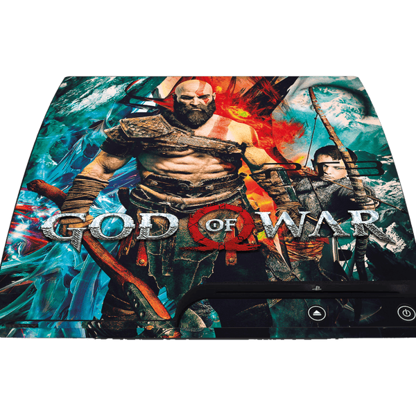 God of War Skin Playstation 3 Slim