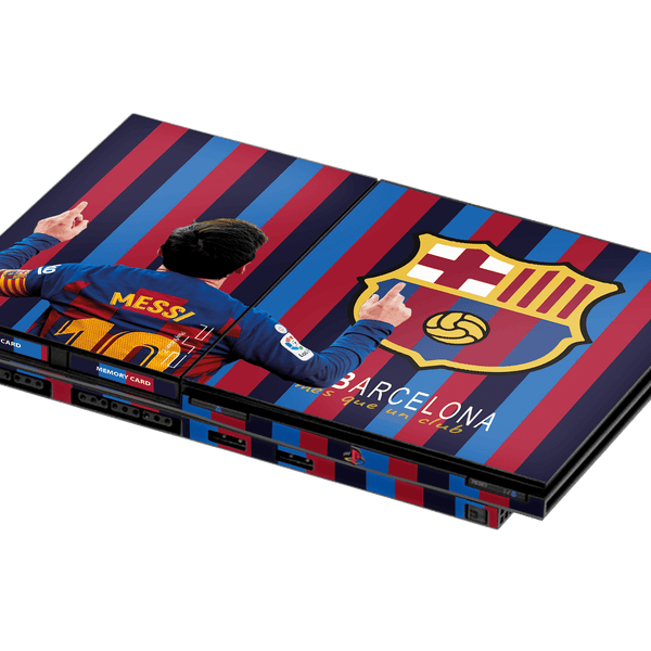FC Barcelona Skin Playstation 2 Slim