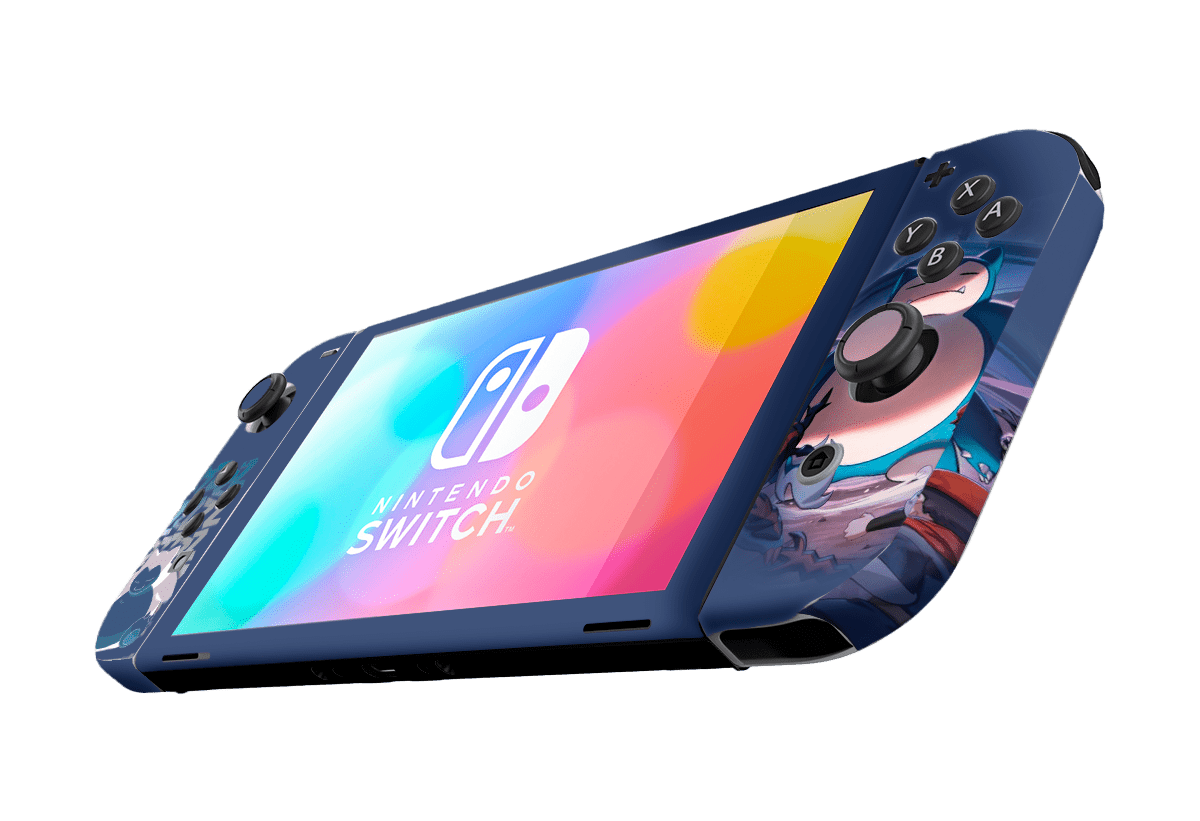 Pokemón Snorlax Nintendo Switch Oled (2021) Skin