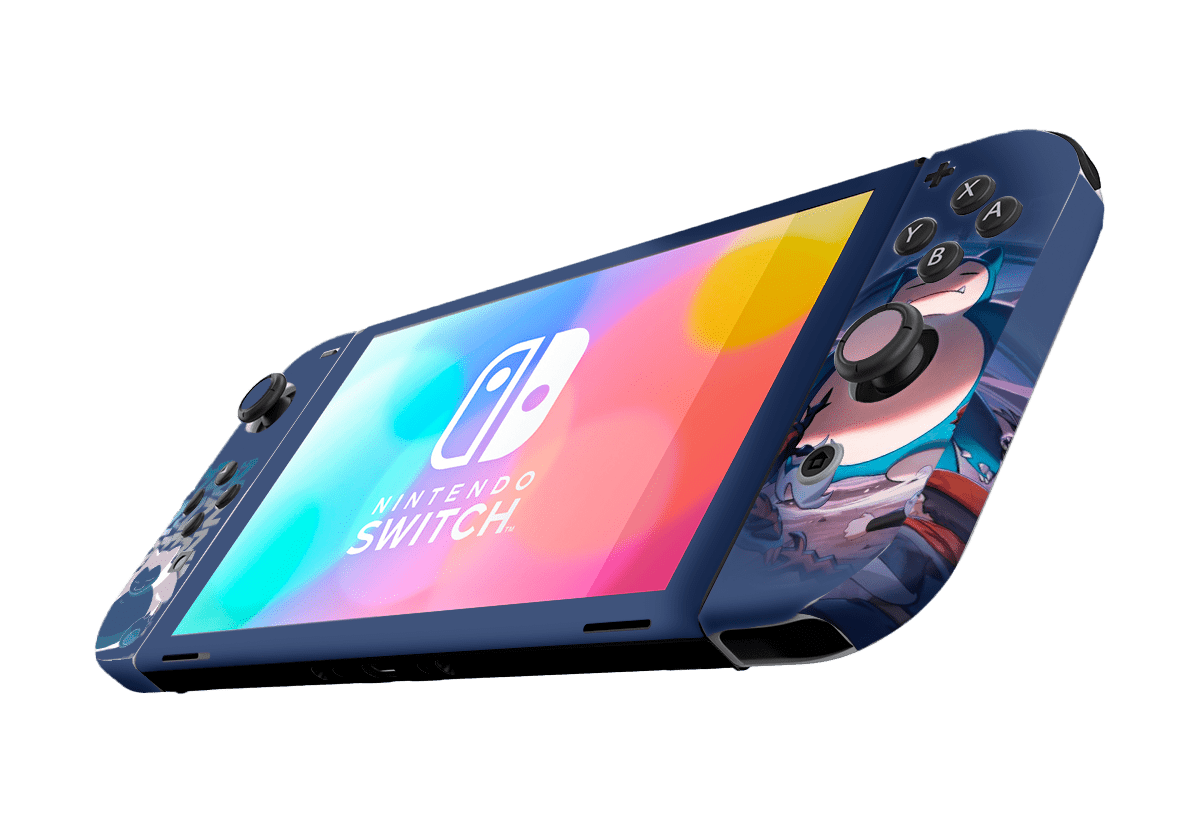 Pokemon Snorlax Skin Nintendo Switch OLED (2021) Xonebrand