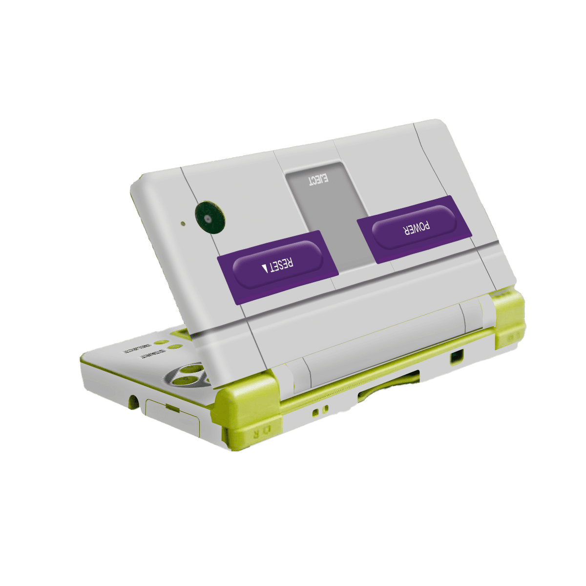 SNES Nintendo DSI XL 2010 Skin