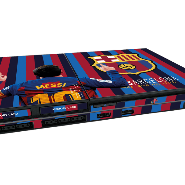 FC Barcelona Skin Playstation 2 Slim