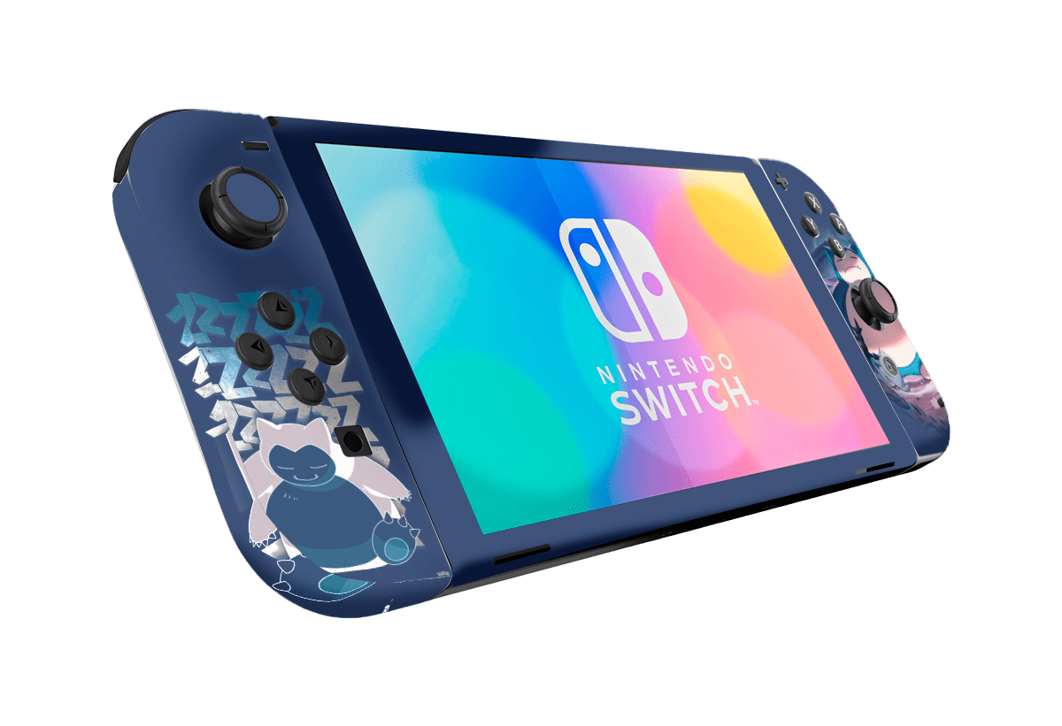 Pokemon Snorlax Skin Nintendo Switch OLED (2021) Xonebrand