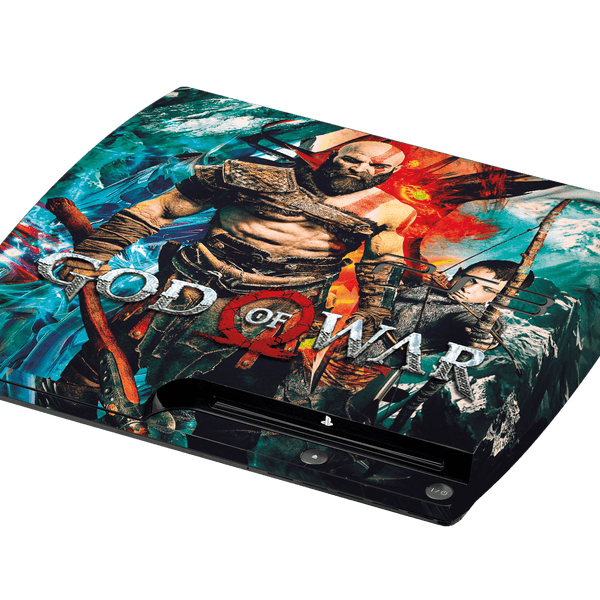 God of War Skin Playstation 3 Slim