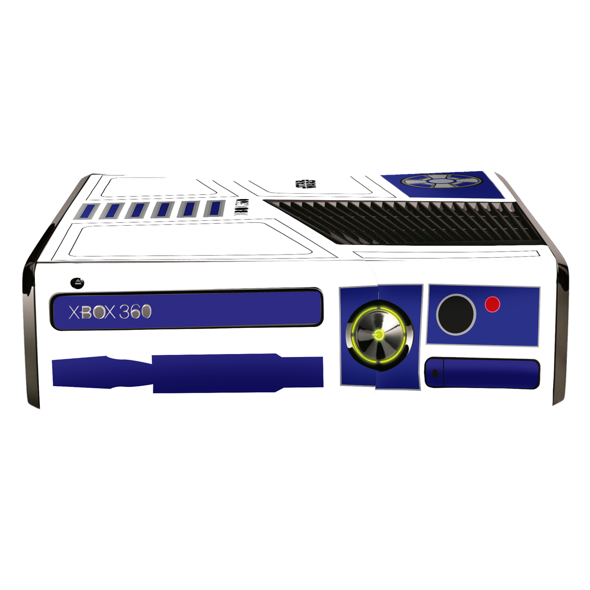 Star Wars R2-D2 Skin Xbox 360 Slim Xonebrand