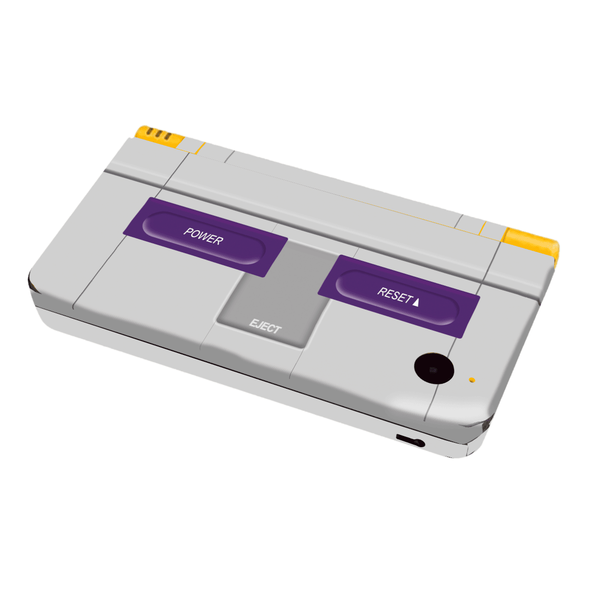 SNES Nintendo DSI XL 2010 Skin