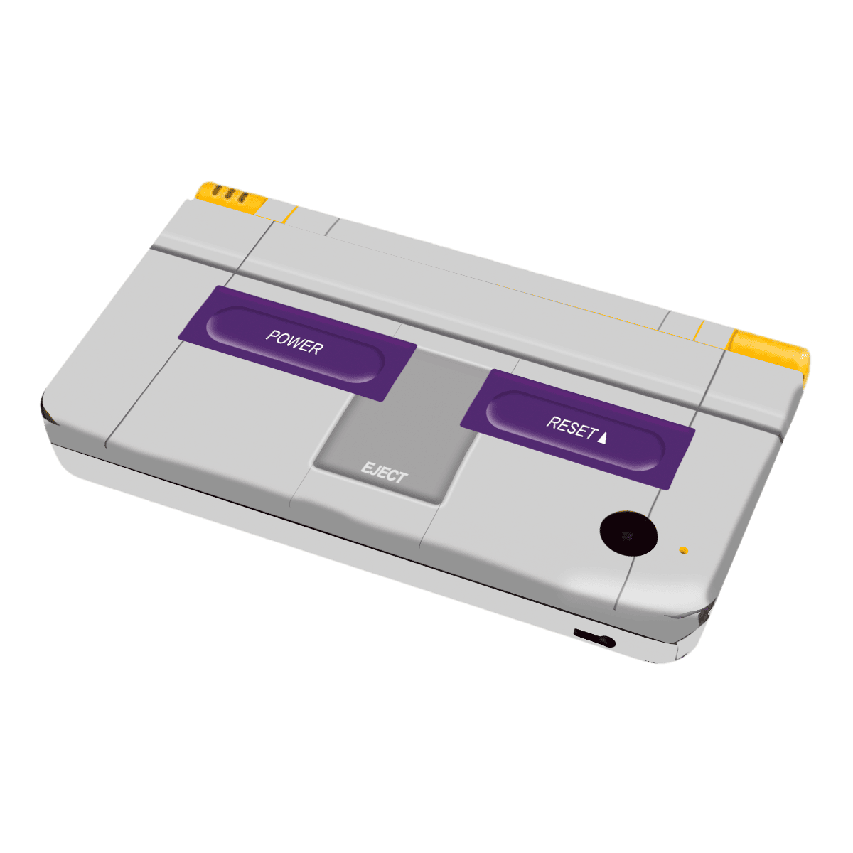 SNES Skin Nintendo DSi XL (2009) Xonebrand