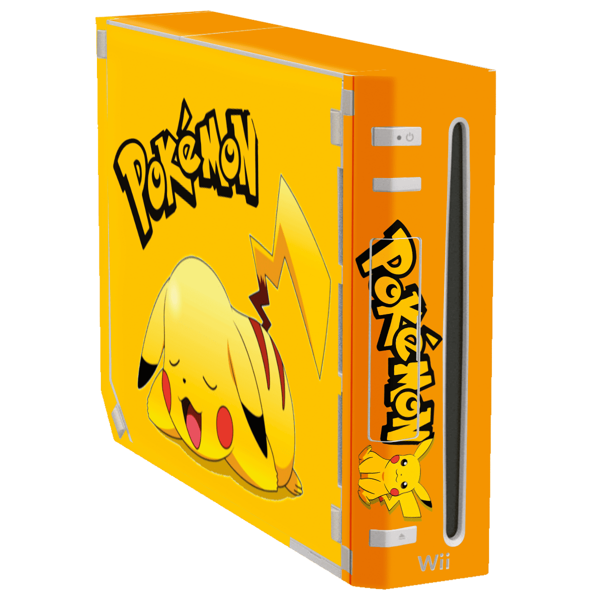 Pokemon Pikachu Skin Nintendo Wii (2006) Xonebrand