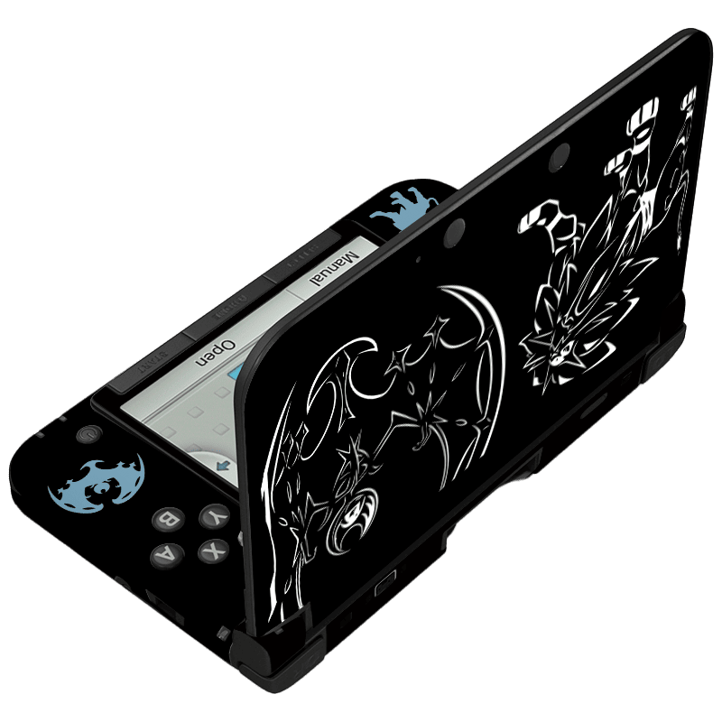 Pokemon Sol & Luna Skin Nintendo 3Ds XL (2012) Xonebrand