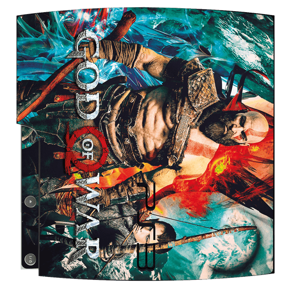 God of War Skin Playstation 3 Slim
