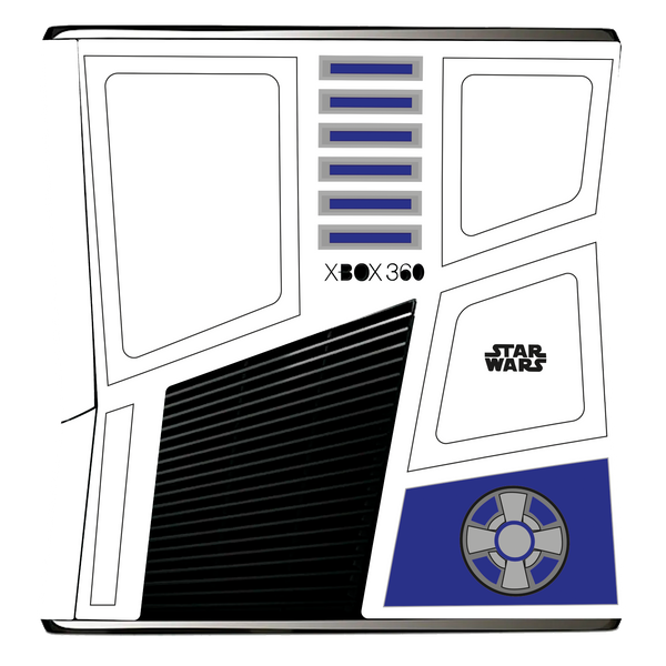 Star Wars R2-D2 Skin Xbox 360 Slim