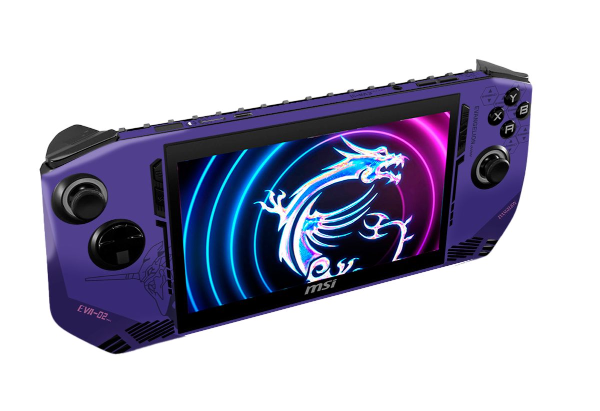Evangelion Eva 01 Skin MSI Claw A1M Xonebrand