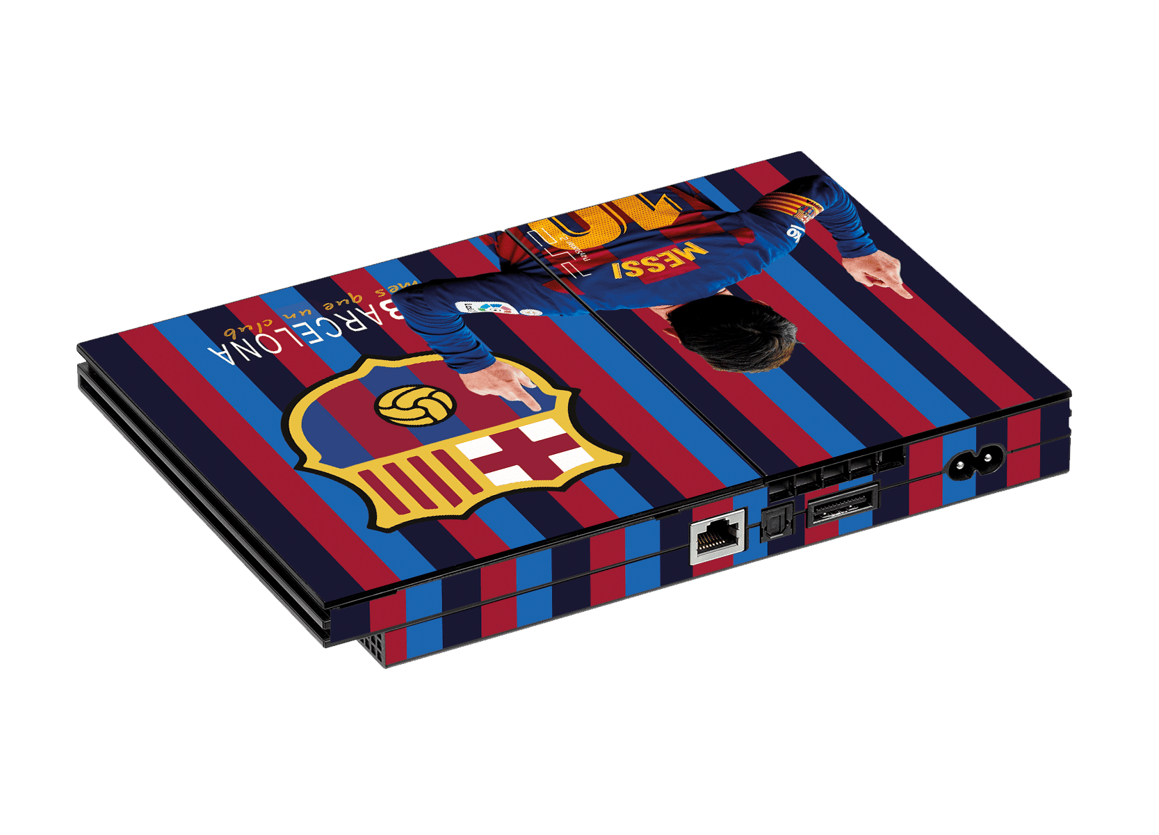 FC Barcelona Skin Playstation 2 Slim