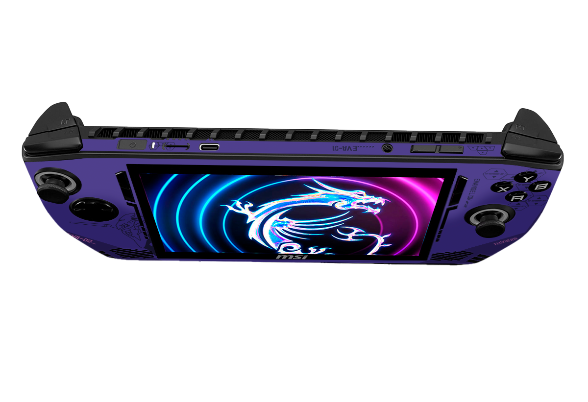 Evangelion Eva 01 Skin MSI Claw A1M