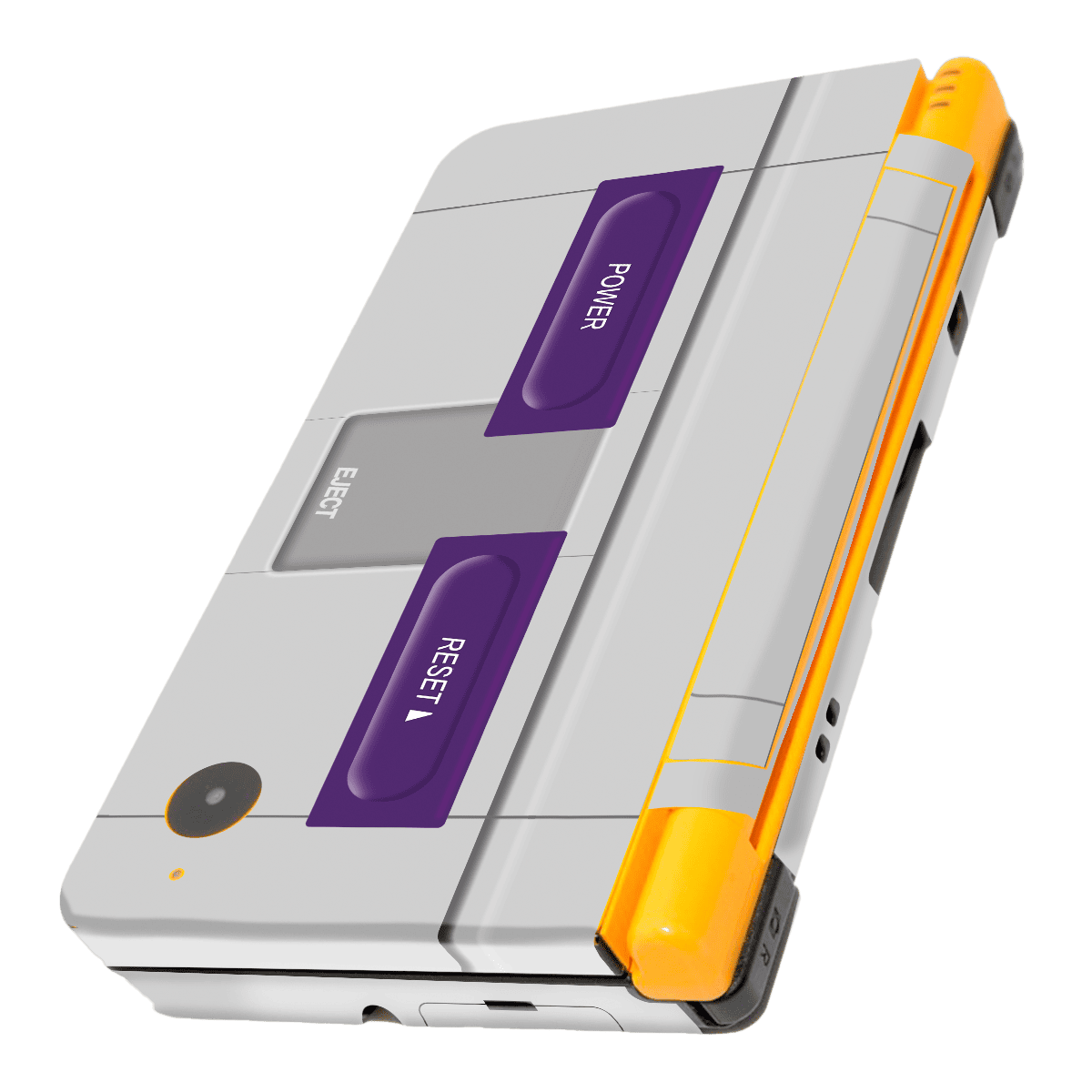 SNES Nintendo DSI XL 2010 Skin