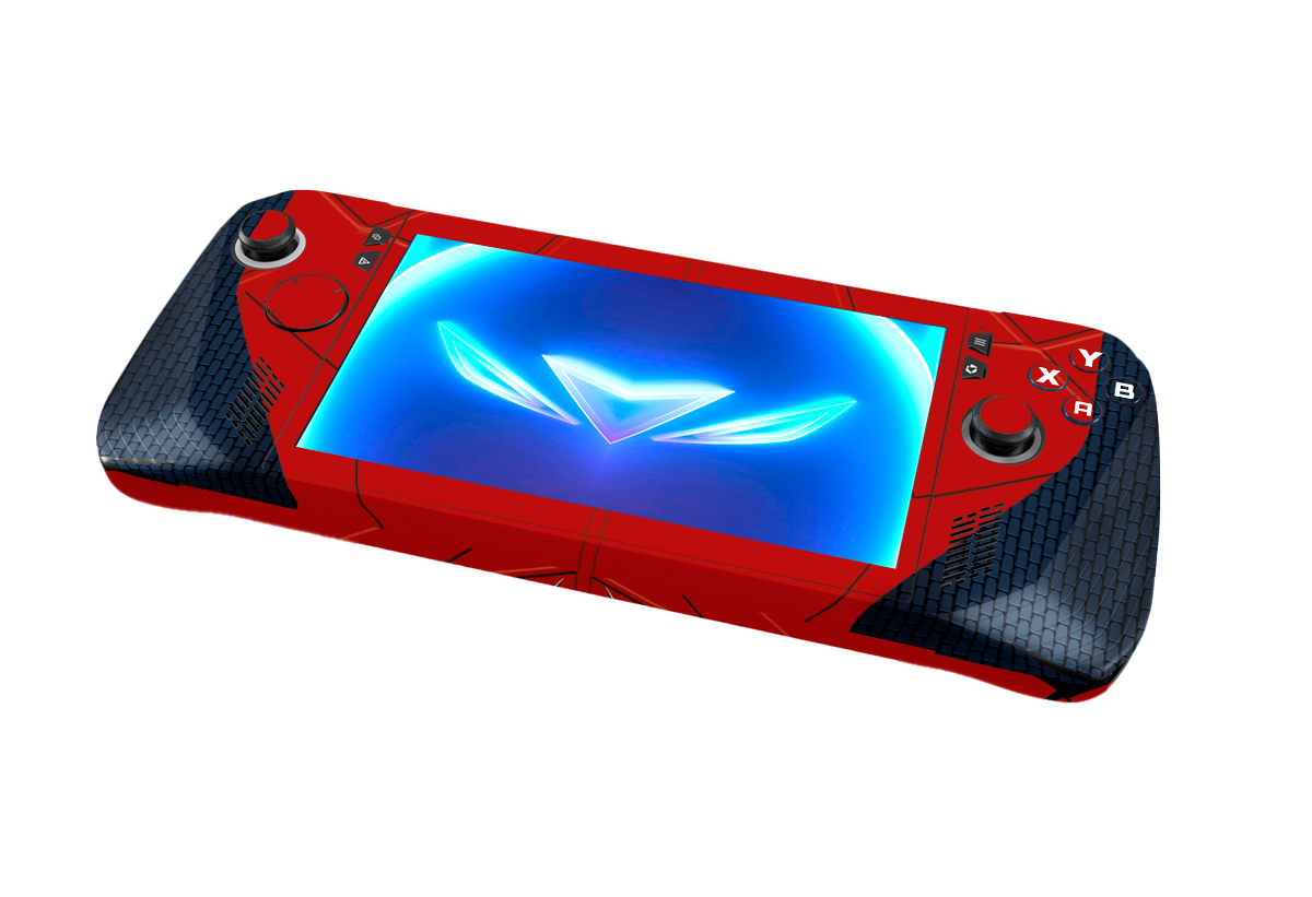 Spider-Man Asus Rog Ally X Handheld Gaming Computer Skin