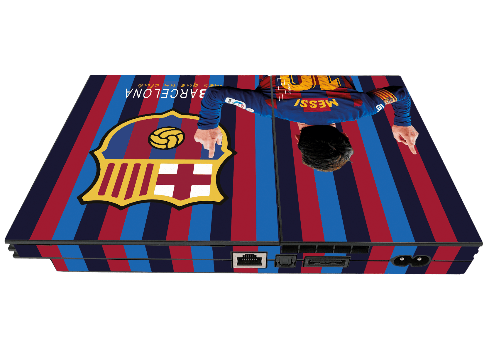FC Barcelona Skin Playstation 2 Slim