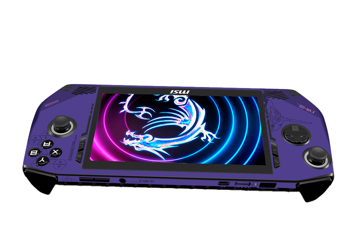 Evangelion Eva 01 Skin MSI Claw A1M