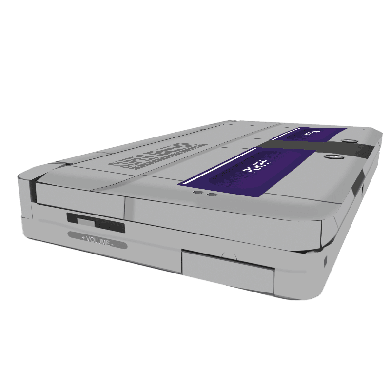 SNES Nintendo 3DS Skin