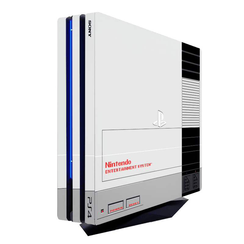 NES Skin Playstation 4 Pro