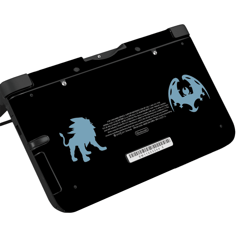 Pokemon Sol & Luna Nintendo 3DS XL 2015 Skin