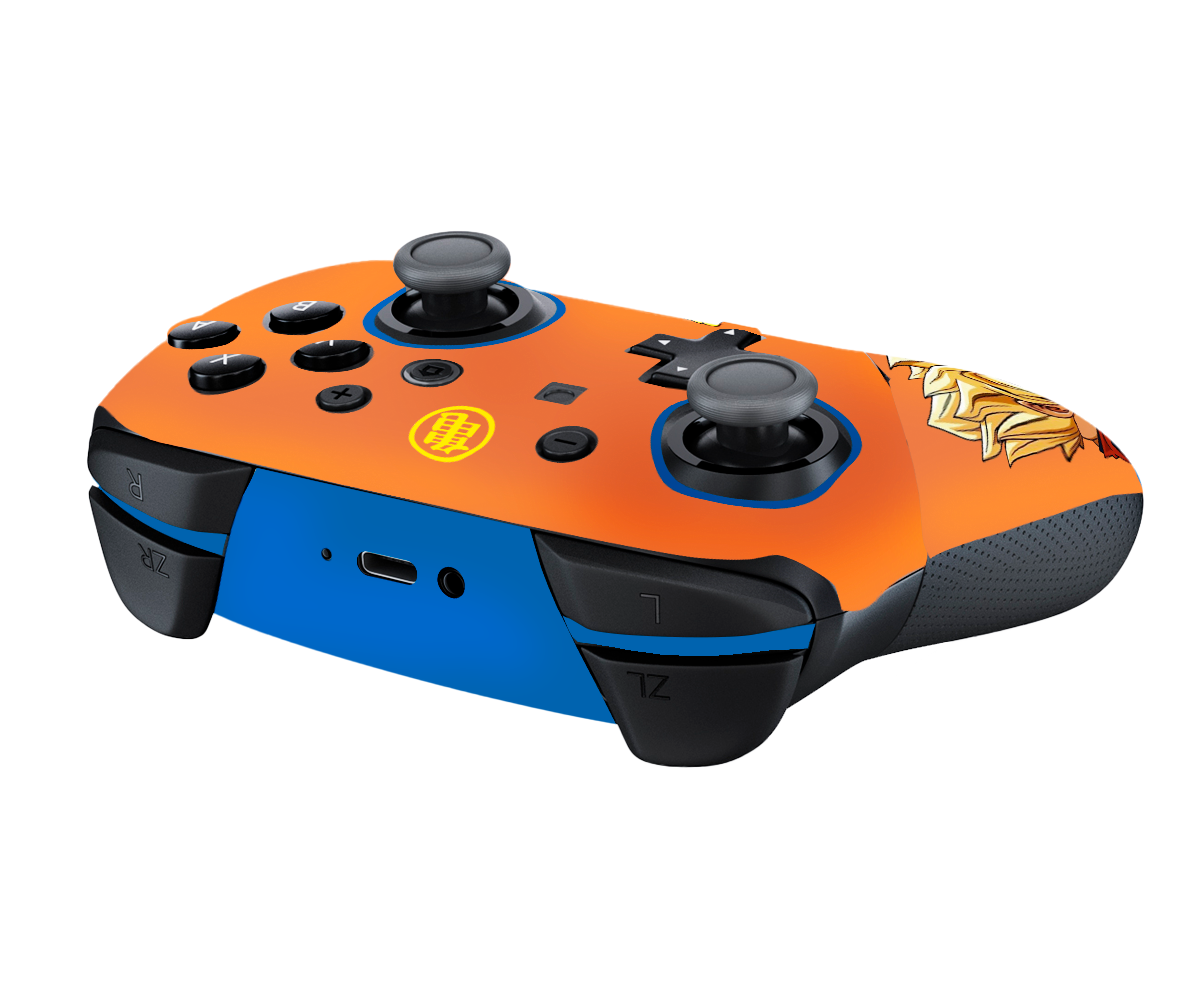 Dragon Ball Skin Nintendo Switch Pro Controller