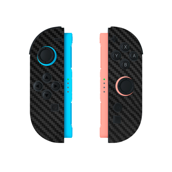Fibra Carbono Negro Skin Nintendo Switch 2 (2025)