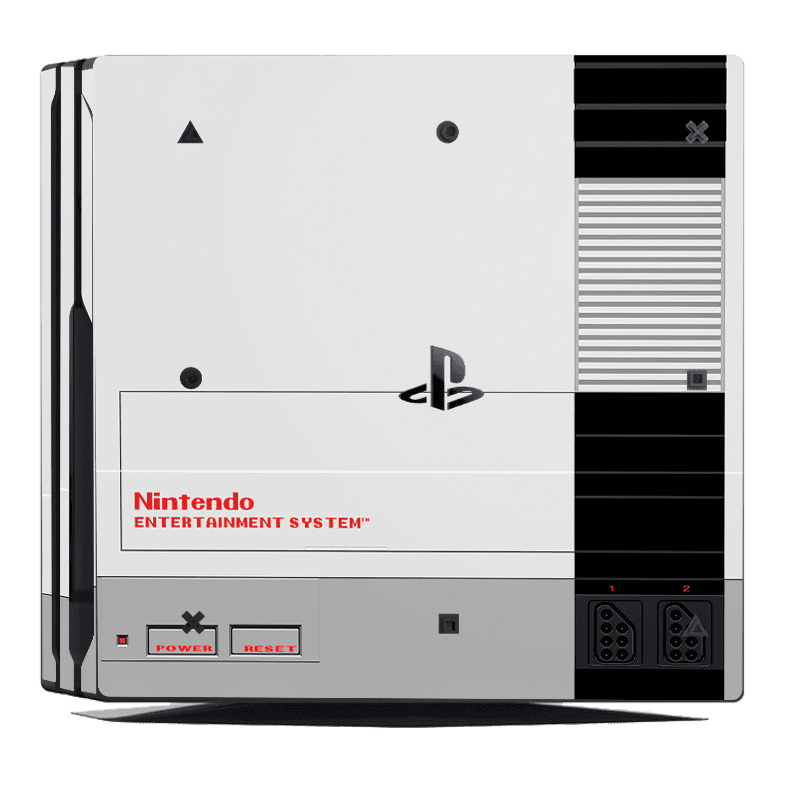NES Skin Playstation 4 Pro