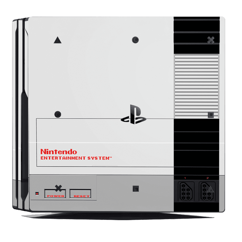 Edición NES PS4 Pro Bundle Skin