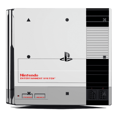 Edición NES PS4 Pro Bundle Skin