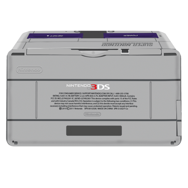 Skin para Nintendo 3Ds edición SNES – Xonebrand