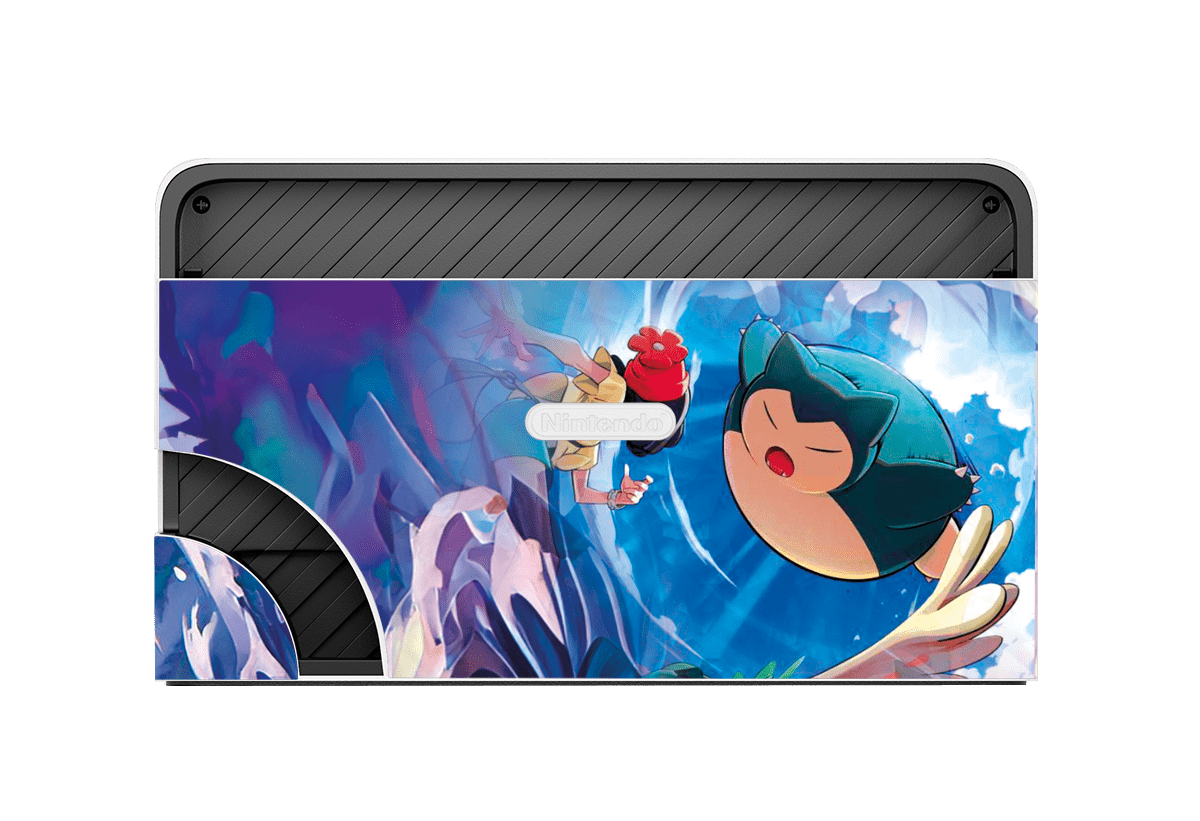 Pokemón Snorlax Nintendo Switch Oled (2021) Skin