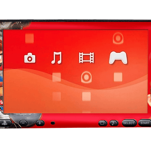 Super Mario Odyssey PSP Handheld Gaming Bundle Skin