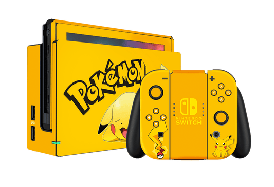 Pokemon Pikachu Skin Nintendo Switch (2017) Xonebrand
