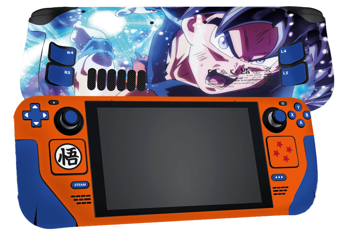Dragon Ball Goku Steam Deck Skin Xonebrand