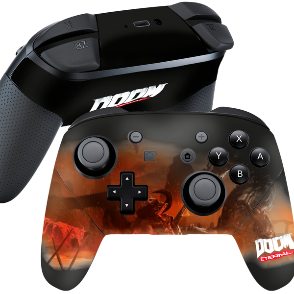 Doom Eternal Skin Nintendo Switch Pro Controller