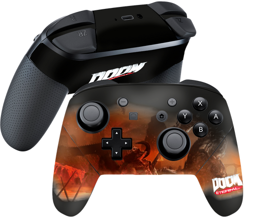 Doom Eternal Skin Nintendo Switch Pro Controller