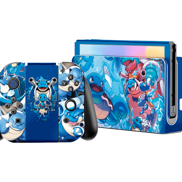 Pokemon Squirtle Skin Nintendo Switch OLED (2021)