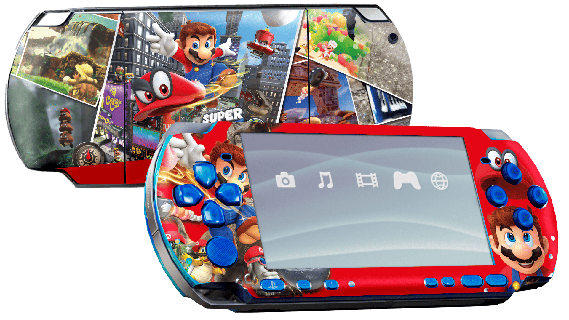Mario Odyssey Skin Playstation Portable (PSP)