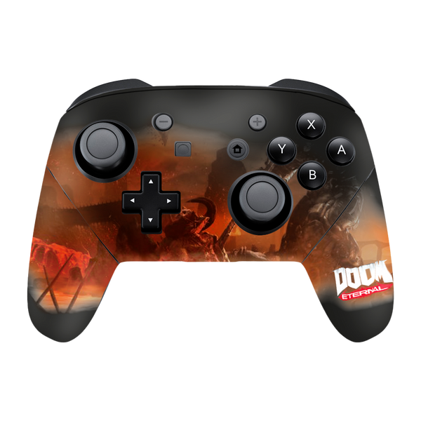 Doom Eternal Skin Nintendo Switch Pro Controller