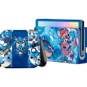 Pokemón Squirtle Nintendo Switch Oled (2021) Skin