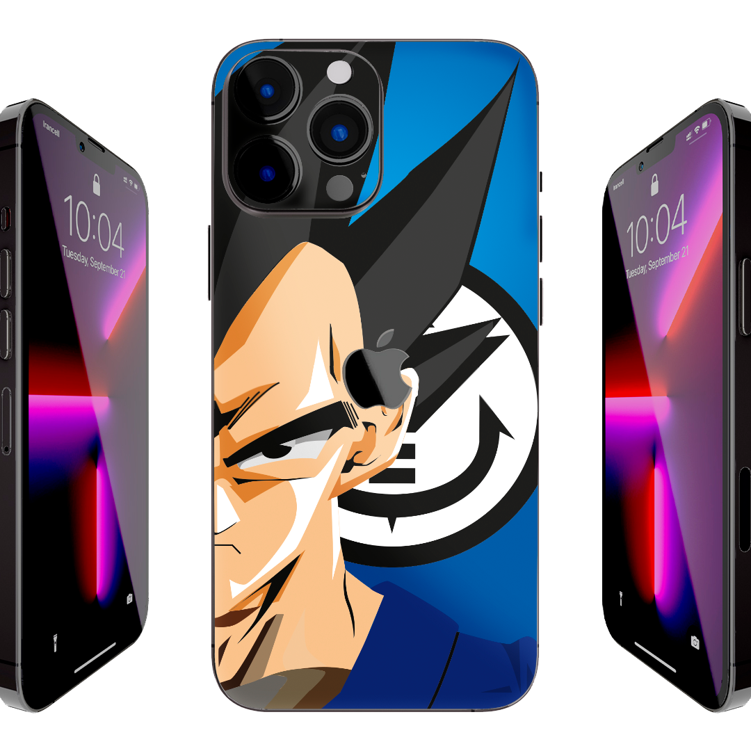 Dragon Ball Vegeta Iphone 13 Pro Max Bundle Skin