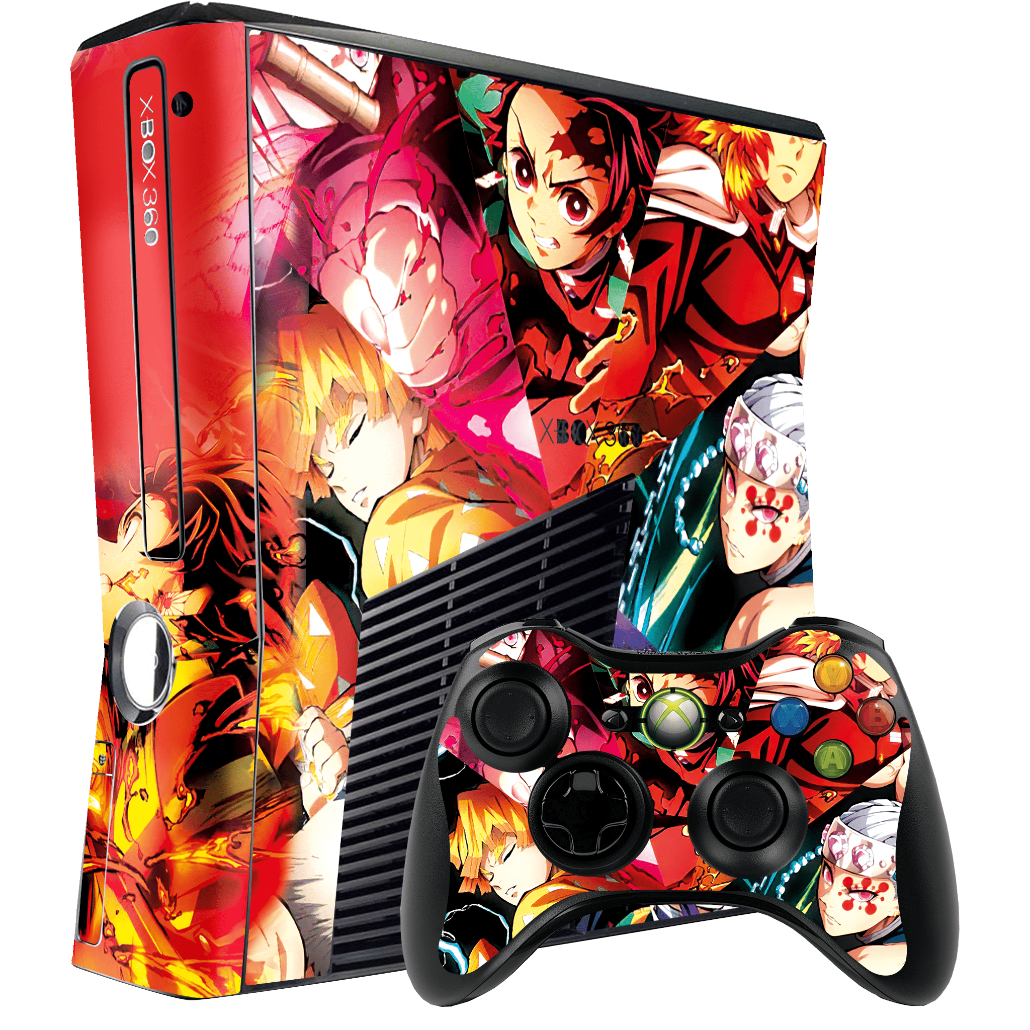 Demon Slayer Skin Xbox 360 Slim Xonebrand