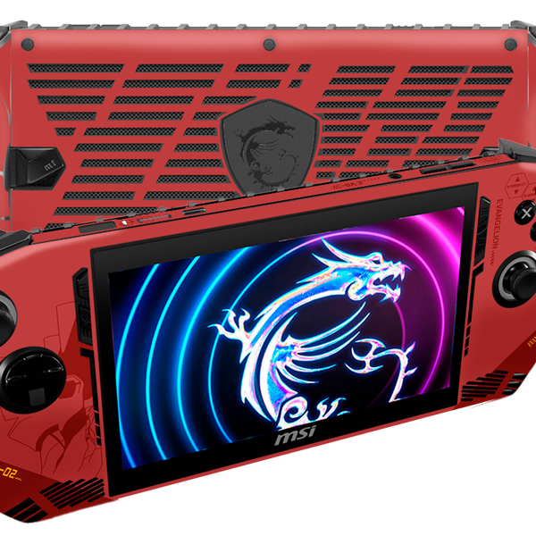 Evangelion Eva 02 Skin MSI Claw A1M