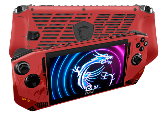 Evangelion Eva 02 Skin MSI Claw A1M