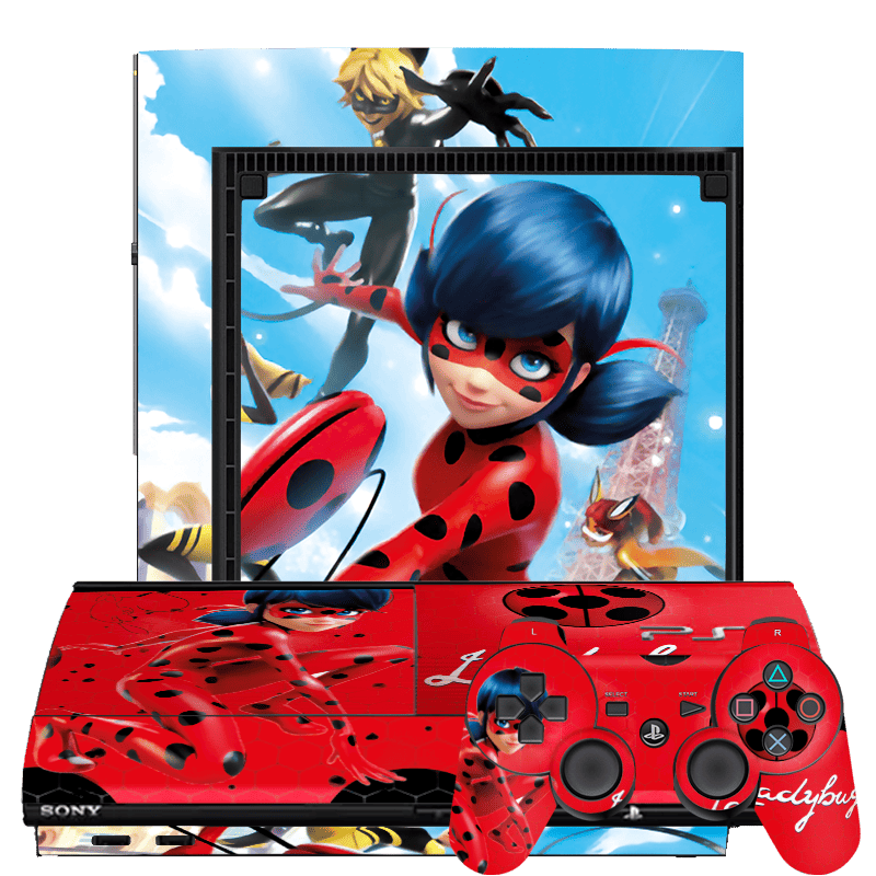 LadyBug PS3 Super Slim Skin