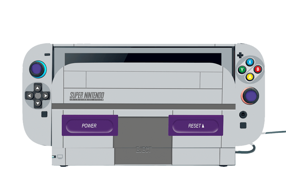 SNES Skin Nintendo Switch 2 (2025) Xonebrand