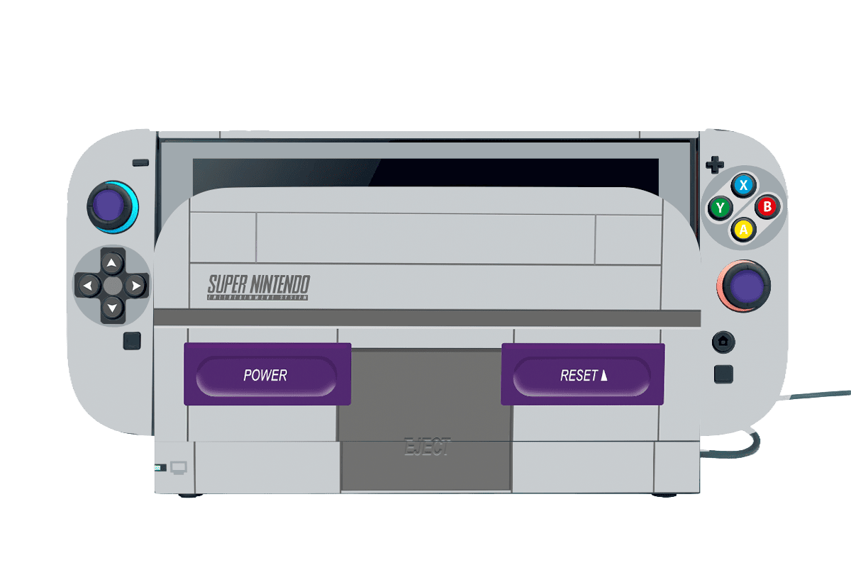 SNES Skin Nintendo Switch 2 (2025) Xonebrand